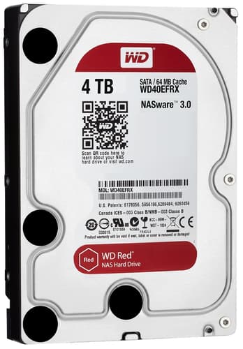 Western Digital Red 4TB 5400 RPM